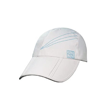 CAP FOLDABLE WIT EN ZWART
