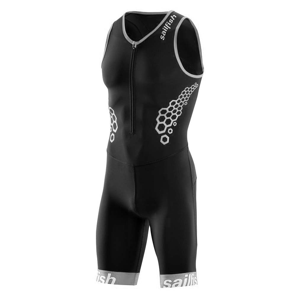 TRISUIT ZWART-GRIJS HEREN