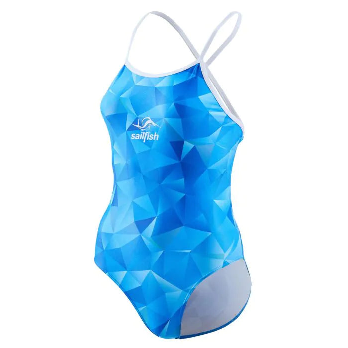 SWIMSUIT SQUARE BLUE